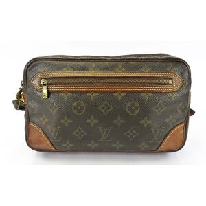 Louis Vuitton Brown Monogram Cosmetic Case